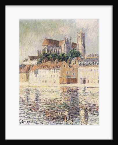 Cathedrale D'Auxerre by Gustave Loiseau