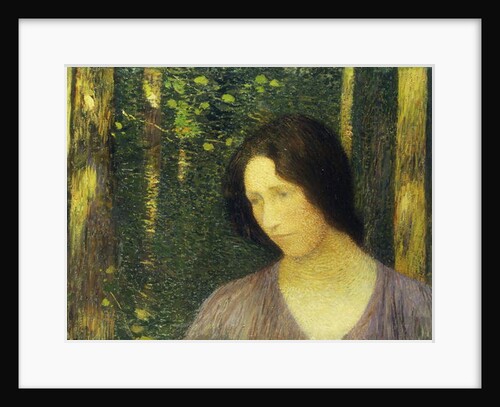 Head of a Woman; Tete de Femme by Henri Jean Guillaume Martin