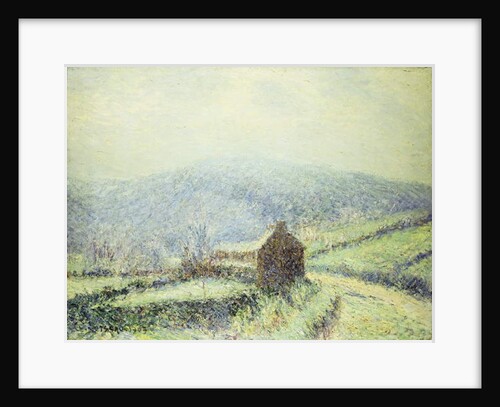 Hoar Frost at Huelgoat, Finistere; Gelee Blanche au Houelgouat Finistere, 1903 by Gustave Loiseau