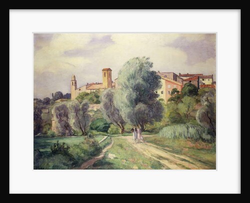 Two Women in the Countryside; Deux Femmes a la Campagne by Henri Lebasque