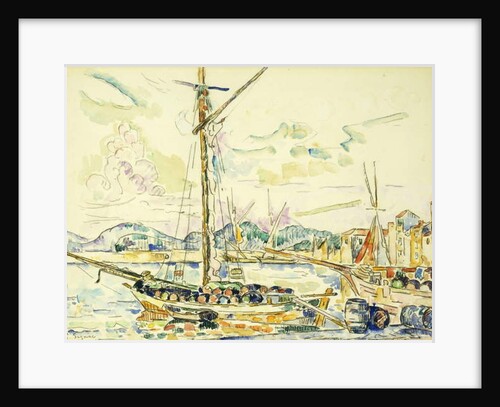 Le Port de Saint-Tropez by Paul Signac