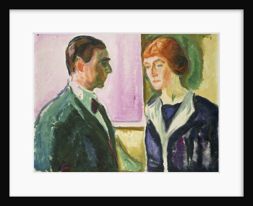 Farewell; Abschied, c.1912 by Edvard Munch