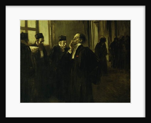 Palace Corridor Scene; Scene de Couloir au Palais, c.1905 by Jean Louis Forain