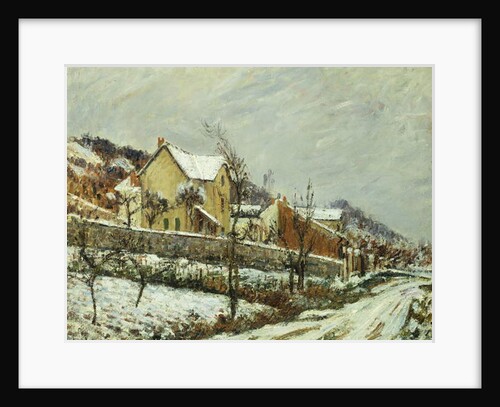 Village in the Snow; Village dans la Neige, 1911 by Gustave Loiseau