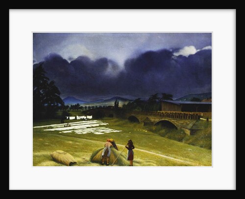 Haymaking, 1942 by Richard Muller