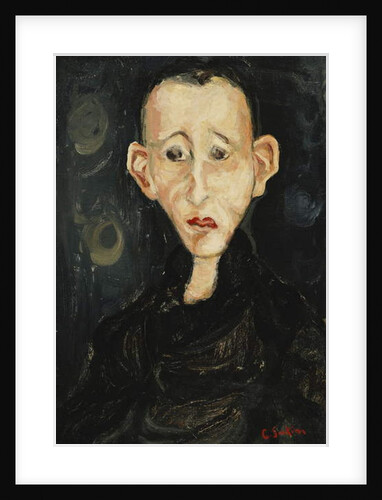 Young Man in the Dark; Le Garcon en Noir, 1924 by Chaim Soutine