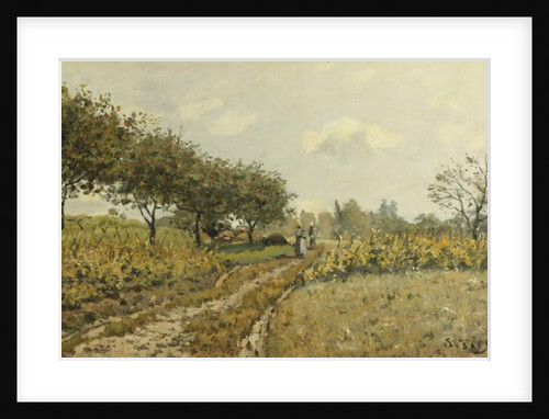 The Path in the Countryside; by Alfred Sisley