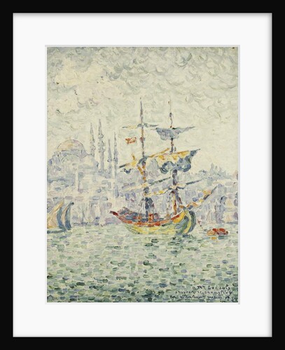 The Port of Constantinople; Le Port de Constantinople, 1907 by Paul Signac