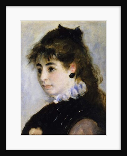 Portrait of Miss Henriette Henriot; Portrait de Mme. Henriot, 1874 by Pierre Auguste Renoir