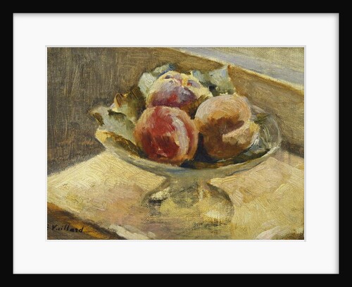 A Bowl of Peaches; Le Compotier de Peches, c.1889 by Edouard Vuillard