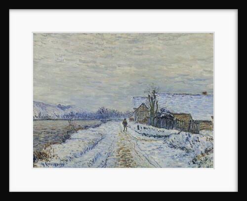 Effet de Neige a Tournedos, 1899 by Gustave Loiseau