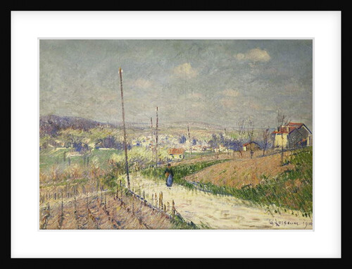 Spring in Ile de France; Printemps en Ile de France, 1916 by Gustave Loiseau