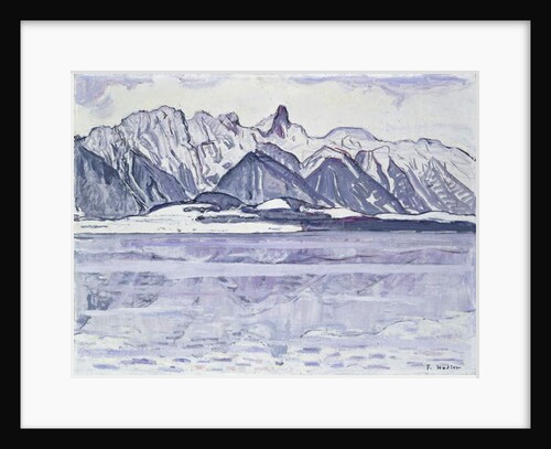 Stockhorn Verschneit, 1913-1914 by Ferdinand Hodler