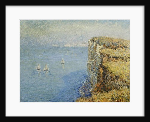Cliffs in Normandy; Falaises en Normandie, 1901 by Gustave Loiseau