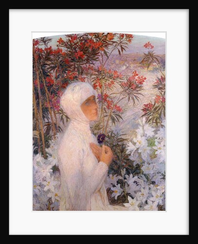 The Poetess; La Poetesse, c. 1890 by Henri Jean Guillaume Martin