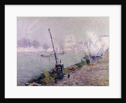 Paris, the Henri IV Bridge, in the Morning; Paris, Le Pont Henri IV, le Matin by Gustave Loiseau