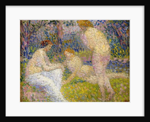 Bathers; Les Baigneuses by Hippolyte Petitjean