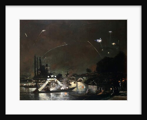 Paris on the Night of July 14; Paris la Nuit du XIV Juillet by Gaston de Latouche