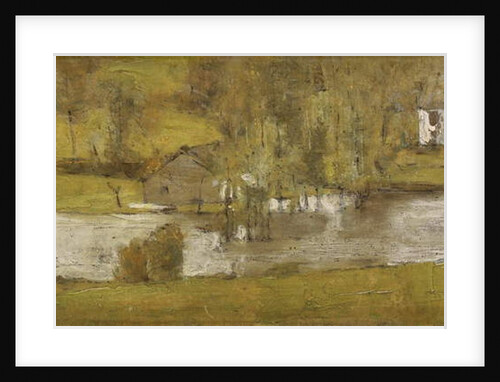 A Fosset; La Crue, 1881 by Fernand Khnopff