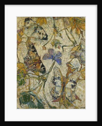 Butterflies; Les Papillons, 1918 by Josef Albert