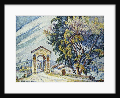 Le Pont a Bourg-Saint-Andeol, 1926 by Paul Signac