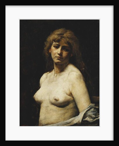 Nude; Akt by Maurycy Gottlieb