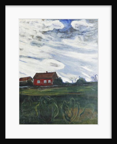 The Red House, 1902-05 by Edvard Munch