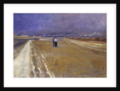 Walk Beside Railway; Promenade a cote du Chemin de Fer by Theophile Alexandre Steinlen