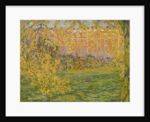 Autumn, Hampton Court; Automne, Hampton Court, 1908 by Henri Eugene Augustin Le Sidaner