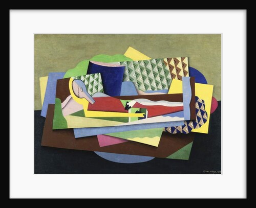 Woman Lying Down; Femme Couchee, 1924 by Georges Valmier