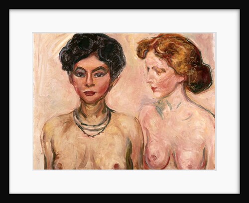 Double Portrait; Doppelportrait, 1903 by Edvard Munch