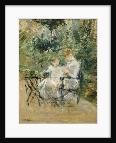 In the Garden; Dans le Jardin, c.1885 by Berthe Morisot