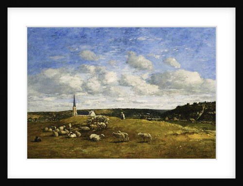 Deauville, 1870-1874 by Eugene Louis Boudin