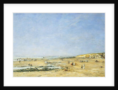 Trouville, General View of the Beach by Eugene Louis Boudin
