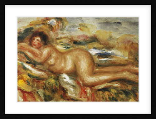 Nude Woman on the Grass by Pierre Auguste Renoir