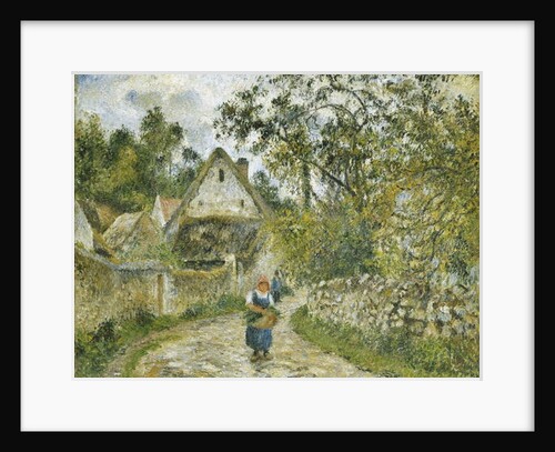 Le Chemin de Hameau-Chaumieres au Valhermeil, 1880 by Camille Pissarro
