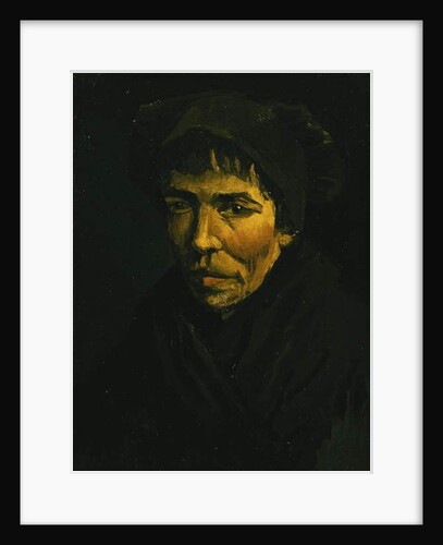 Head of a Peasant; Tete de Paysanne, 1885 by Vincent van Gogh