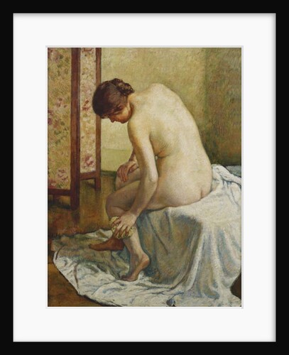 Bather by Theo van Rysselberghe