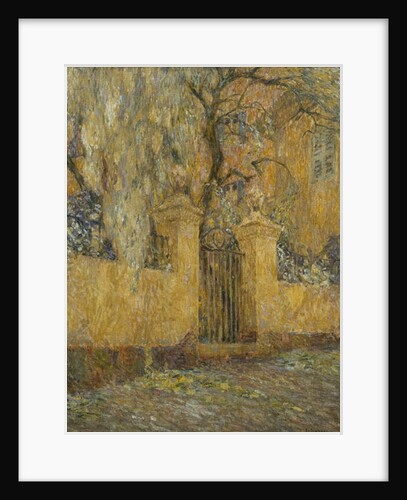The Gate; Le Portail by Henri Eugene Augustin Le Sidaner