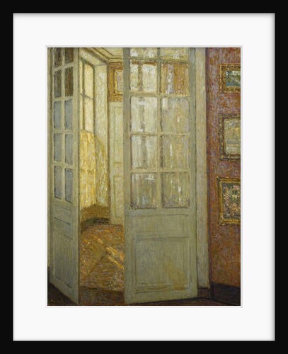 Intimite Rose et Or, Versailles, 1930 by Henri Eugene Augustin Le Sidaner