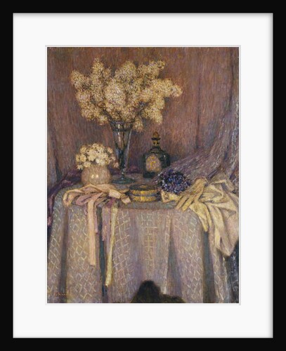 The Table, Purple Harmony; La Table, Harmonie Mauve, 1927 by Henri Eugene Augustin Le Sidaner