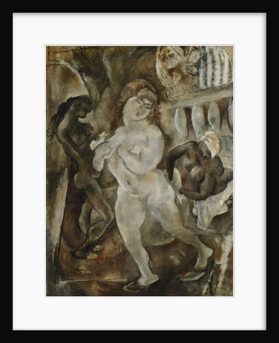 Susanna and the Elders; Susannah et les Vieillards, c.1921 by Jules Pascin