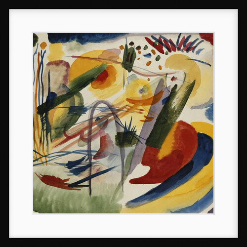 No Title; Ohne Titel, 1912-13 by Wassily Kandinsky