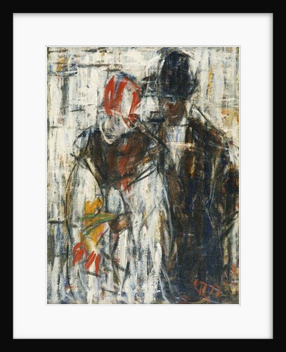 Man and Woman; Mann und Madchen, 1917 by Christian Rohlfs