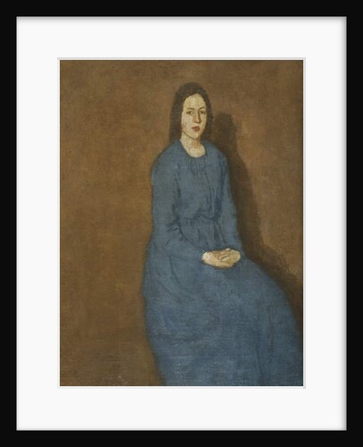 A Young Woman in Blue, c.1914-15 by Gwen John