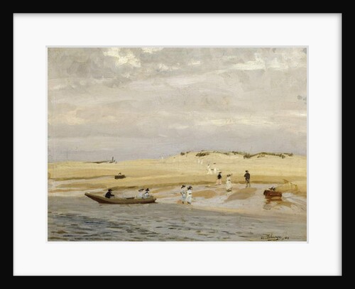 Figures on a Beach, 1909 by Algernon Mayow Talmage