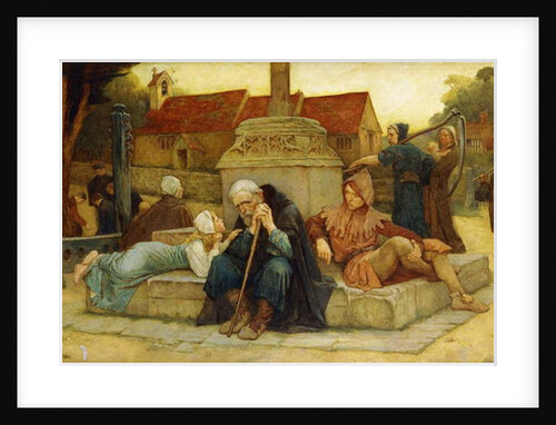 The Curfew Tolls The Knell of the Parting Day, 1912 by Frederick William Davis