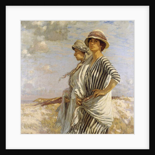 Mrs Talmage and a Friend, 1916 by Algernon Mayow Talmage