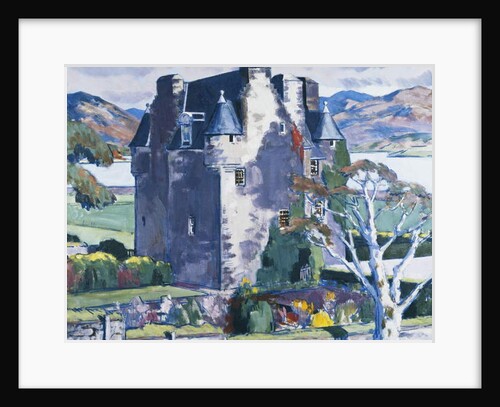 Barcaldine Castle, Argyll, c. 1928 by Francis Campbell Boileau Cadell
