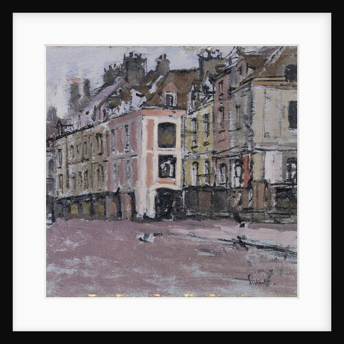 The Old Arcades, Dieppe; Les Vieux Arcades, Dieppe, c.1898-1900 by Walter Richard Sickert